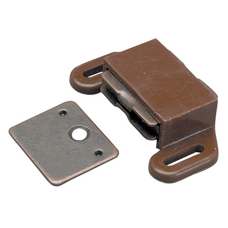 AP PRODUCTS AP Products 013-012 Side Mount Magnetic Catch with Flat Strike - 1 Pair 013-012